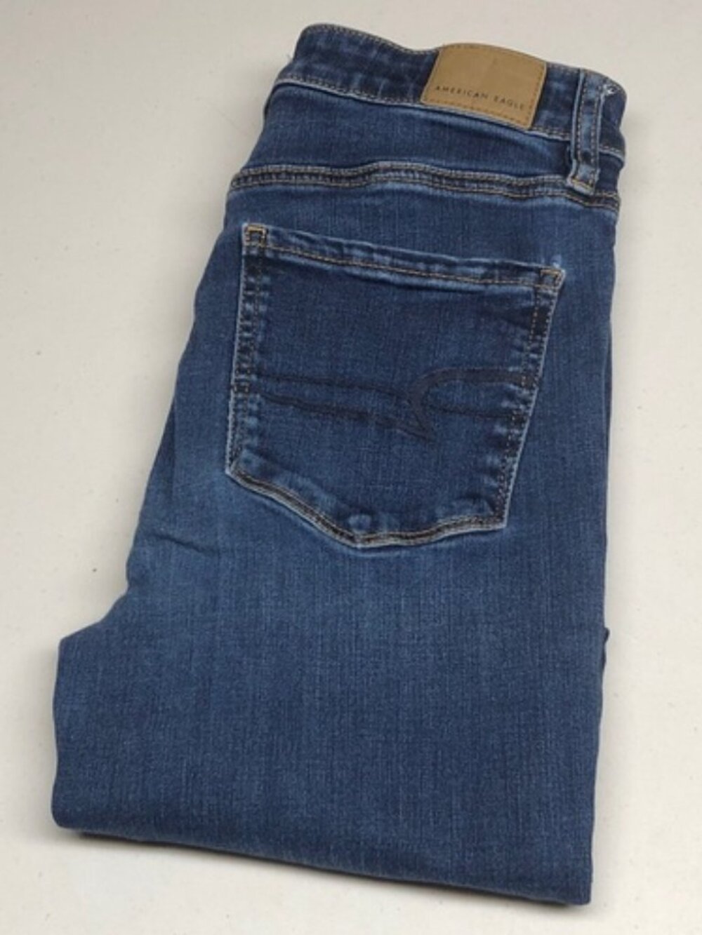 AMERICAN EAGLE SUPER HI-RISE JEGGING JEANS 6/28x28 ⭐️